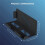 Wall Mount Bracket for PS5 Pro Console Wall Mount Organizer for PS5 Game Console Universal Wall Storage Rack Black 8