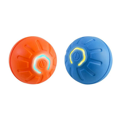 Self-Rolling Dog  - Automatic Bouncing, Vibrating Interactive Toy for Dogs, Puppy