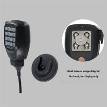 2pcs Car Stand Microphone Hanger Hook Suitable for FT-7900R TM271 TM281 Radio MH48 KMC35 D9000 SSM-85D
