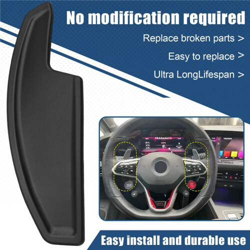 Dedicated Steering Wheel Shift Paddle Replacement Cover for   8 MK8   Sharan 2021-2023 2