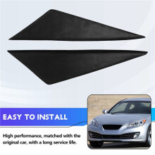 For ROHENS-Coupe 2009-2011 Car Resin Headlights Eyelids Eyebrows Cover