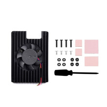 For Raspberry Pi CM5 Heatsink Fan - for Compute Module 5 IO & PoE Board, Enhanced Cooling