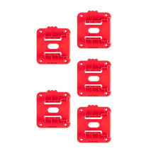 5PCS for M18 Battery Holder, 18V Lithium Battery Wall Mount Dock, Secure & Organized Battery Storage Solution