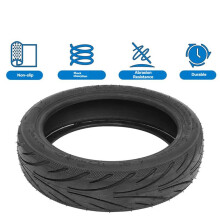 9,68 Zoll Schlauchloser Gummireifen Hinten für MAX G2 G65 Elektroroller 60/65-6,9 Vakuum-Außenreifen Zubehör Schwarz