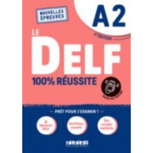 Le DELF A2 100 Reussite edition 20222023 Paperback Book