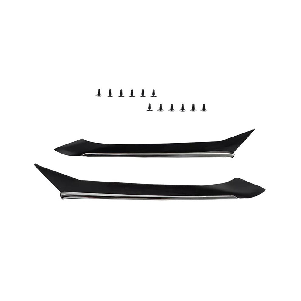 Car Left+Right Rear Pillar Molding Trim Garnish Molding For Maxima 2016-2023 78873-9Dj1a 78872-9Dj1a Light 4713949738953