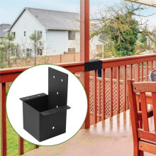 4 Pcs Pergola Brackets 4x4in ( Actual 3.6X3.6 Inch),Rafter Post Brackets,Pergola Kit, Gazebo Brackets Wall Mount Bracket