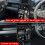 Car Gear Shift Frame Gear Shift Panel Trim for  Taft 2024 RHD Car Interior Accessories Glossy Black 5