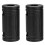 MOTOWOLF Motorcycle 25mm Engine Guard Fall Prevention  Protected Block Crash Bar Bumper Protector Decorative Black Cylinder 1