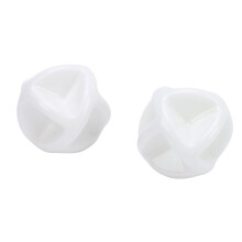 2 boules Gua Sha en céramique pour le visage, le cou et les yeux
