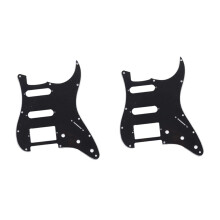 Guitar Accessories Electric Guitar Pickguard Front Cover Electric Guitar Pickguard Black