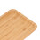 Modern Rectangular Bamboo Makeup Organizer Tray Bathroom Vanity Storage & Decor 2