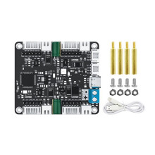 Encoder Motor Driver Board Kit Four-Channel AT8236 Controller Board Module for STM32, Raspberry Pi, Jetson Controllers