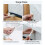 Sheet Locks, Sheet Corner Locks to Keep Sheets Tight, Sheet Organizer Mattress Sheet Holder Straps 2
