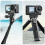 Quick Release Mount for  Action 5 Pro Magnetic Base 2-Prong 1/4inch Thread Adapter for Action 3,Action 4,Action 5 Pro 6