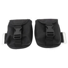 Bolsa de Bolsillo para Contrapeso de Buceo con Hebillas de LiberacióN RáPida Bolsa de Pesas para Buceo
