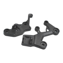 Motorcycle Front Footrests Foot Pegs Pedal Bracket for NINJA400 Z400 2018-2022
