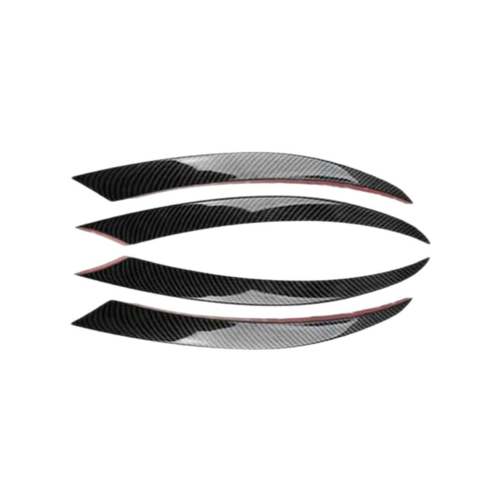 Front Fog Lights Trim Strips Bumper Lip Splitter Spoiler For C Class W205 C180 C200 C250 C260 C300 4711715070313