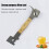 Multi-Purpose Hive Tool with Wooden Grip Hive Scraper,Bee Hive Tool Frame Lifter Uncapping Knife Beekeeping Tools 2