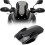 Windshield Windscreen Wind Shield Screen Deflector Spoiler Protector for  ADV 350 ADV350 2022 2023(Transparent) 9
