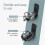 Wall-Mounted Bicycle Pedal Mounting Bracket Heavy-Duty Bicycle Fixed Hook Pedal Bicycle Storage Bracket 5
