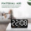 RelóGio de Parede Digital, RelóGio Digital LED de 9 Polegadas com Display  com 12/24H, DíGitos Grandes, Pequeno RelóGio de Parede Silencioso 1