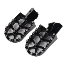 Motorcycle Footrest Footpegs Foot Pegs Rest Pedal for Sur Ron Light Bee X S Off-Road Bike(Black)