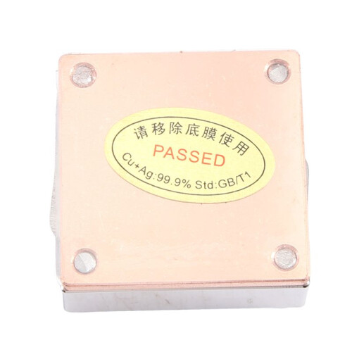 Metal Front Hole CPU Water Cooling Block Cooler South Bridge Northbridge Block for Computer CPU Block 2