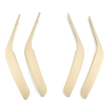 Interior Door Handle Cover Door Armrest Panel Trim Cover for X1 E84 2010-2016 51412991777,51412991776 Beige