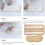 2 Pcs Castor Oil Pack Wrap Kit, Adjustable Castor Oil Pack Compress Castor Oil Pack Wrap 2