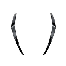 1 Paar Auto-FrontstoßStangen-Spoiler-Splitter-Abdeckung, Nebelscheinwerfer-Canard-Verkleidung für  7  MK7 2013-2016 Down Knife