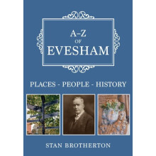 AZ of Evesham by Stan Brotherton Paperback Book