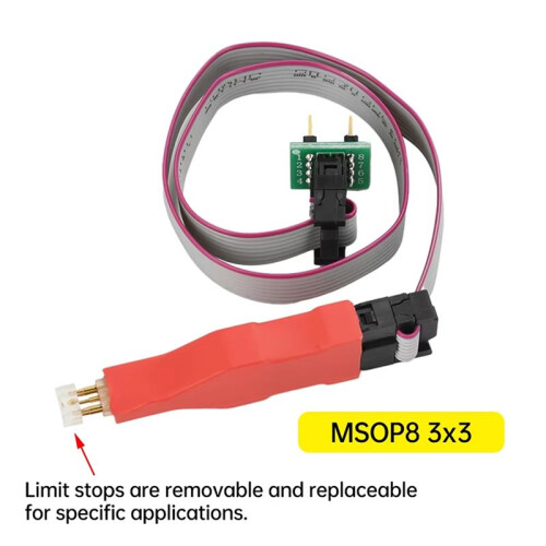 MSOP8 Spring Needle Burn Read Write Test Probe Automotive Instrument Program Download  Programmer 2