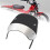 Motorcycle Windshield Wind Deflector Windscreen for  CT125 CT 125 Super Cub 2020-2021(Black) 2
