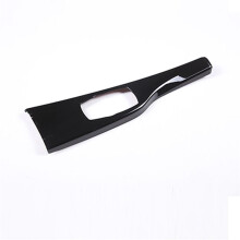 RHD Car Central Control Multimedia Button Panel Frame Cover for 3 4 Series F30 F34 F33 F36 2013-2019 (Gloss Black)