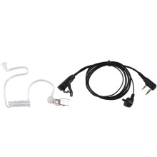 10St TillbehöR Air Acoustic Tube Headset HöRlur för  för Radio Walkie Talkie Headset för 888S UV-5R UV-82