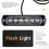 12V-24V 6LED Light Flash Emergency Car Vehicle Warning Strobe Flashing White 3