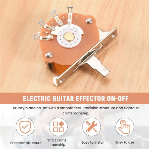 3 Way Lever Pickup Selector Switches For Electric Guitar  Replacement 2