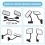 Doors Off Mirrors For   Tj, Jk, Lj Quick Release Side Mirrors Black 2Pack 7