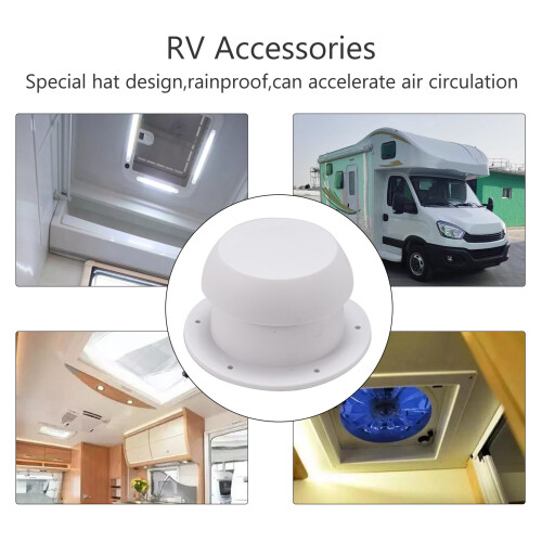 Round Capuchon De Ventilation En Forme De TÊTe De Champignon Pour Accessoires Rv 2