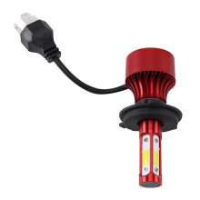H4 Hb2 9003 2200W 330000Lm 4-Zijdige Led-Koplampenset Hi/Lo Power-Lampen 6000K