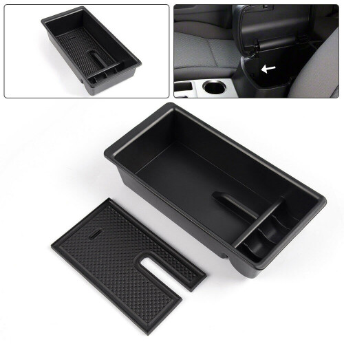 For  Tacoma 2005 - 2015 Center Console Organizer Armrest Tray Storage Box 2