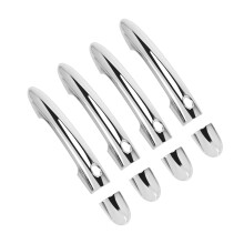 for Scenic 2 Ii 2003 2004 2005 2006 2007 2008 2009 Chrome Door Handle Catch Cover Trim Cap Auto Accessories