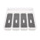 Large Gray Silverware Tray Fork Collection Container 5 Compartments Soft-Grip Lining Plastic Cutlery Storage Box for Tableware 1