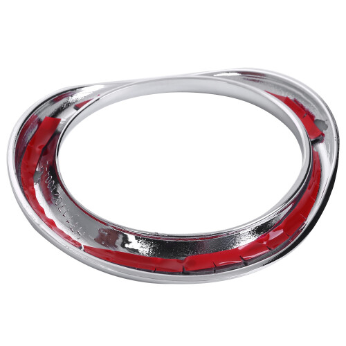 For  Chr C-Hr 17-18 2Pcs Abs Silver Front Fog Light Lamp Cover
