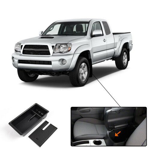 For  Tacoma 2005 - 2015 Center Console Organizer Armrest Tray Storage Box 1