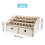 DIY Wooden Organizer Paint Bottles Display Rack Brushes Holder Stand Storage Model Tool 6