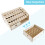 DIY Wooden Organizer Paint Bottles Display Rack Brushes Holder Stand Storage Model Tool 3