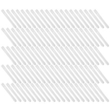 100Pcs Clear Plastic Test Tube with Cap 12X100mm U-Shaped Bottom Long Transparent Test Tube Lab Supplies