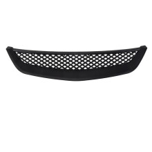 Black Mesh ABS Front Hood Grille Grill for JDM Type R 2001-2003